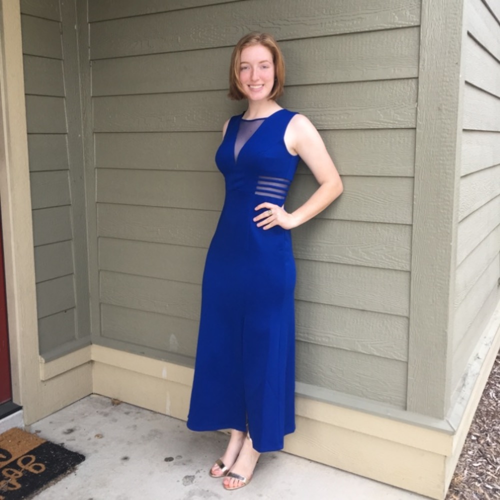 Navy Formal dress